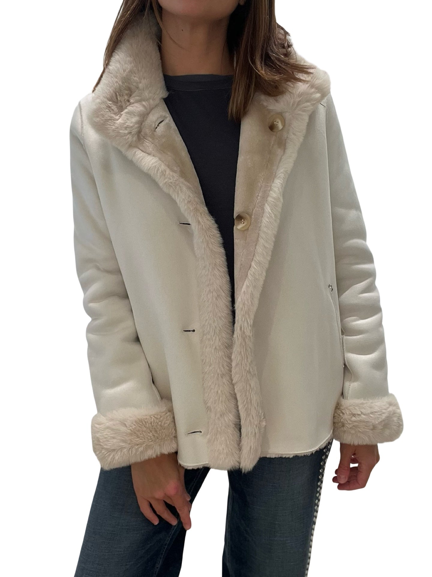 Chaqueta VLab Doble Face Blanca
