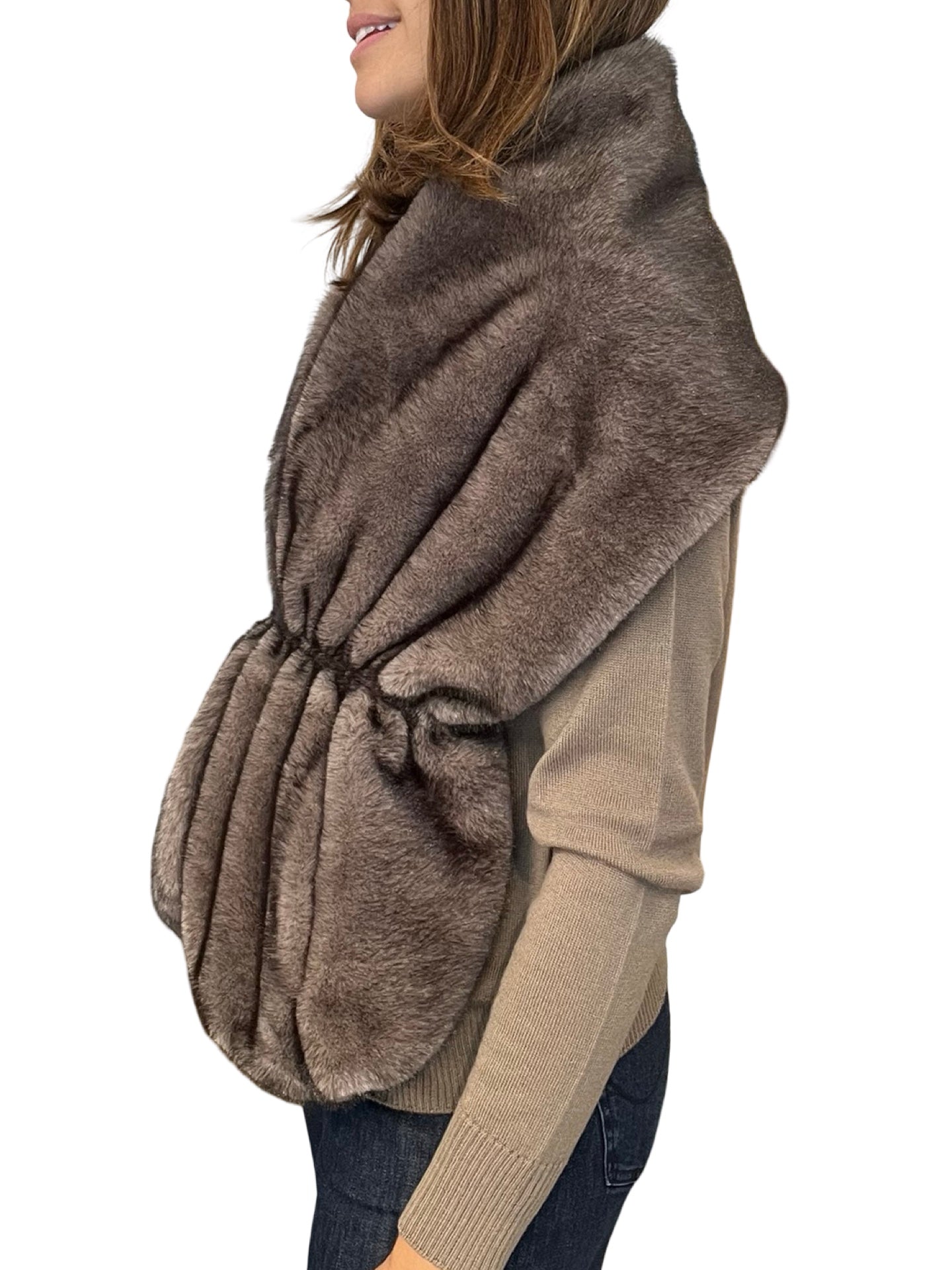 Cuello Beta Corradi Ecologico Mink Gris