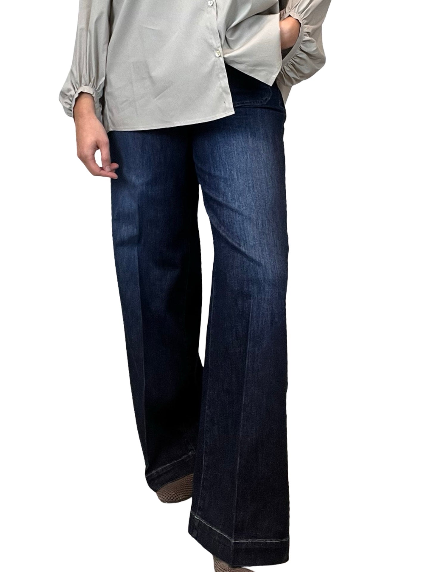 Jeans Cigala's Palazzo 4 Bolsillos