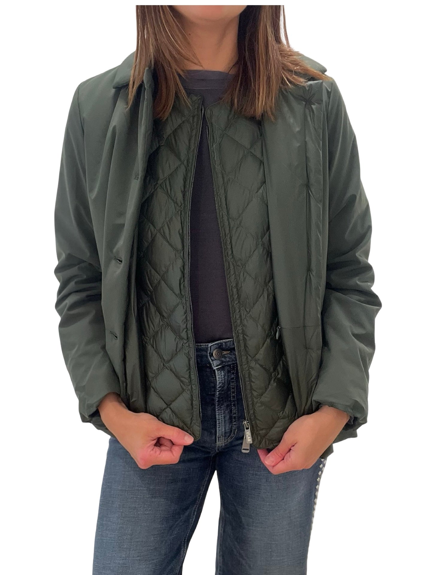 Tasche davanti alla giacca Vlab City