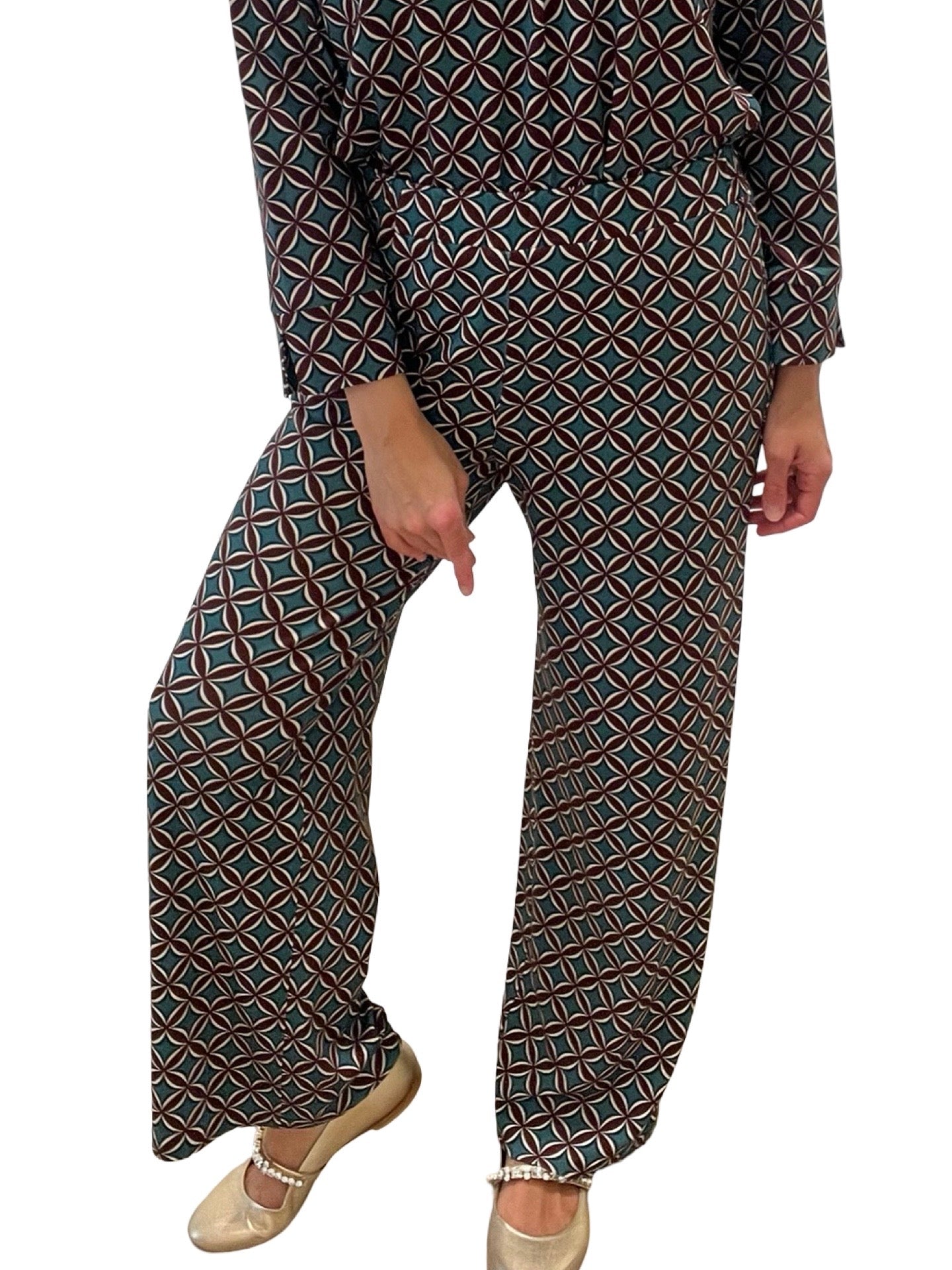 Pantaloni monika varga stampati