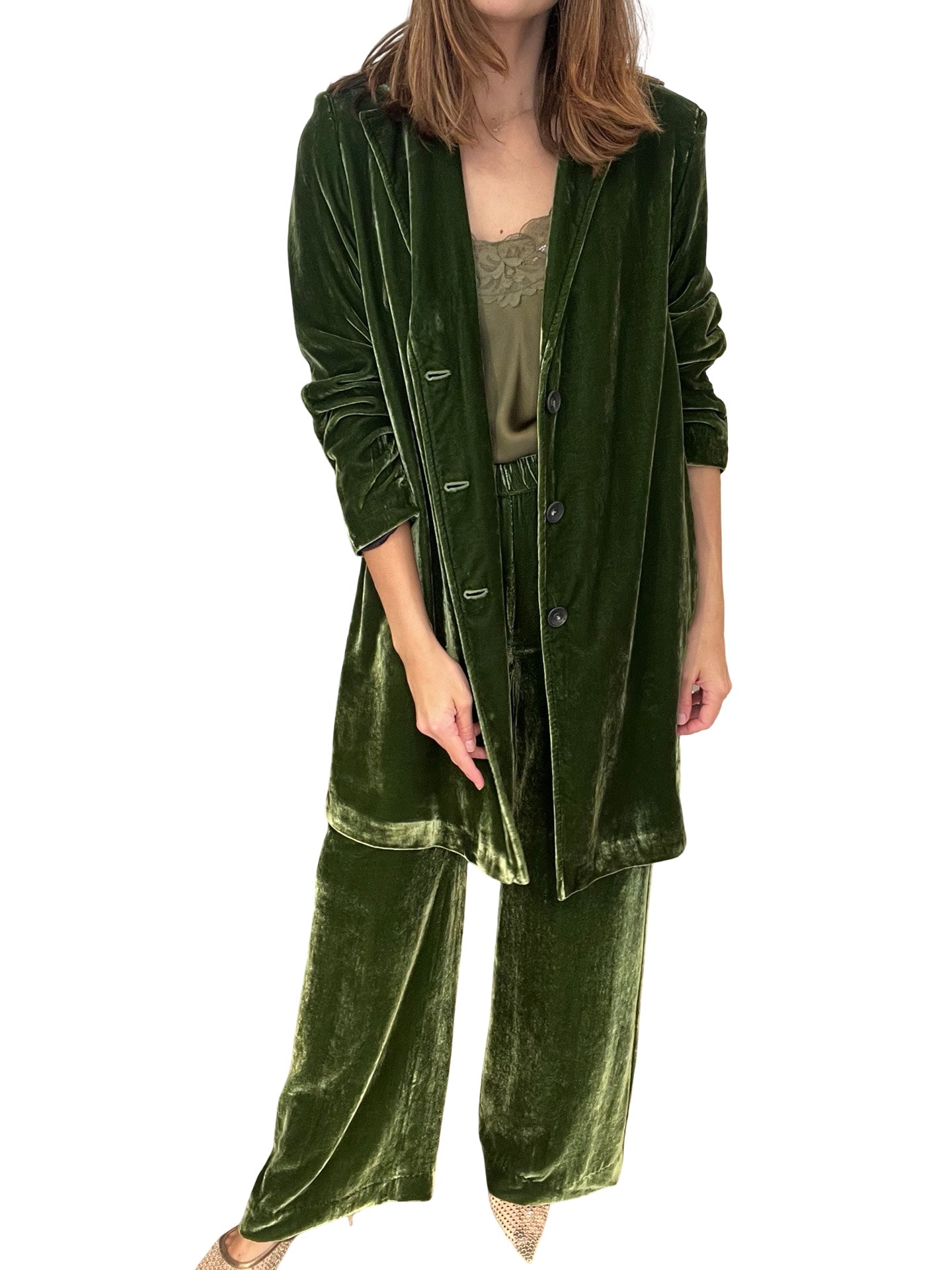 Cappotto in velluto Diega