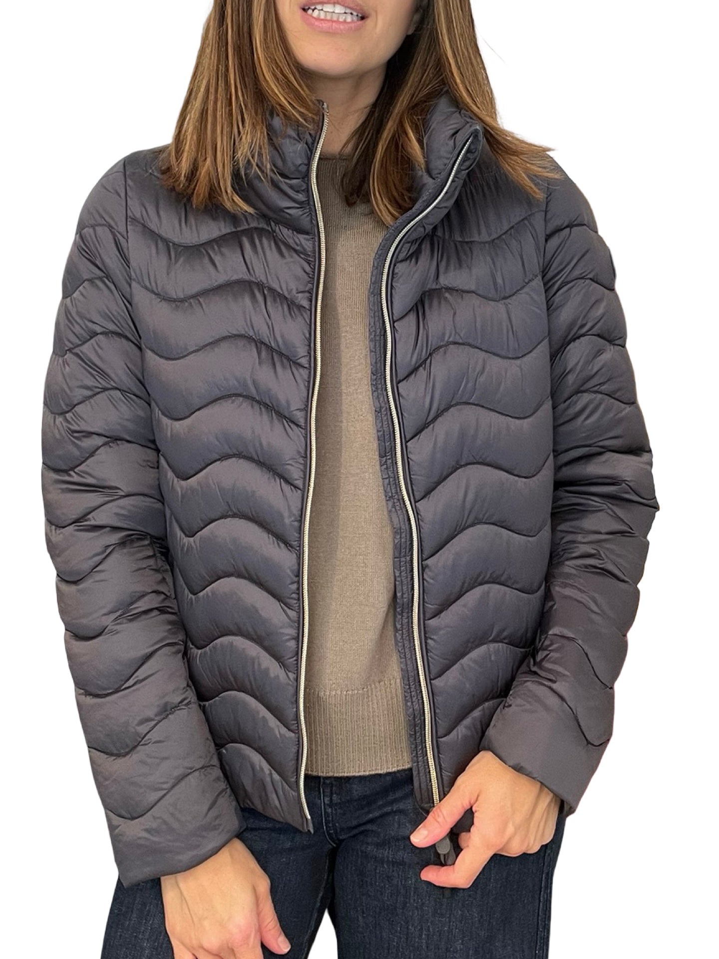 Plumifero Save the Duck Short enthallado gray