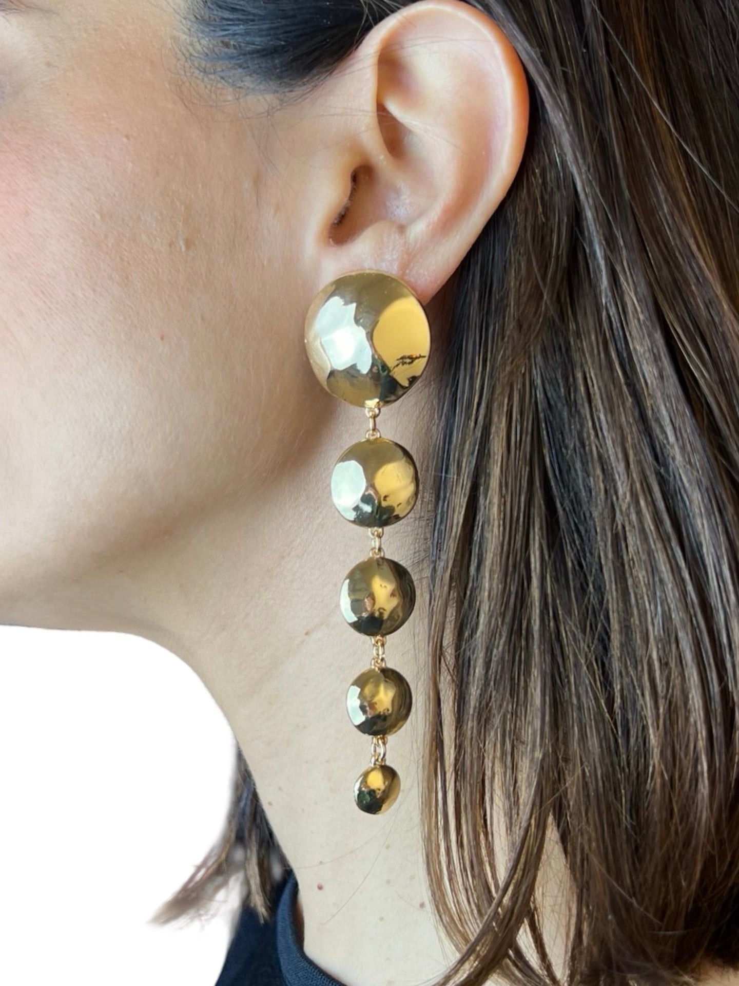 Pendientes Liviana Conti Circulos Dorado