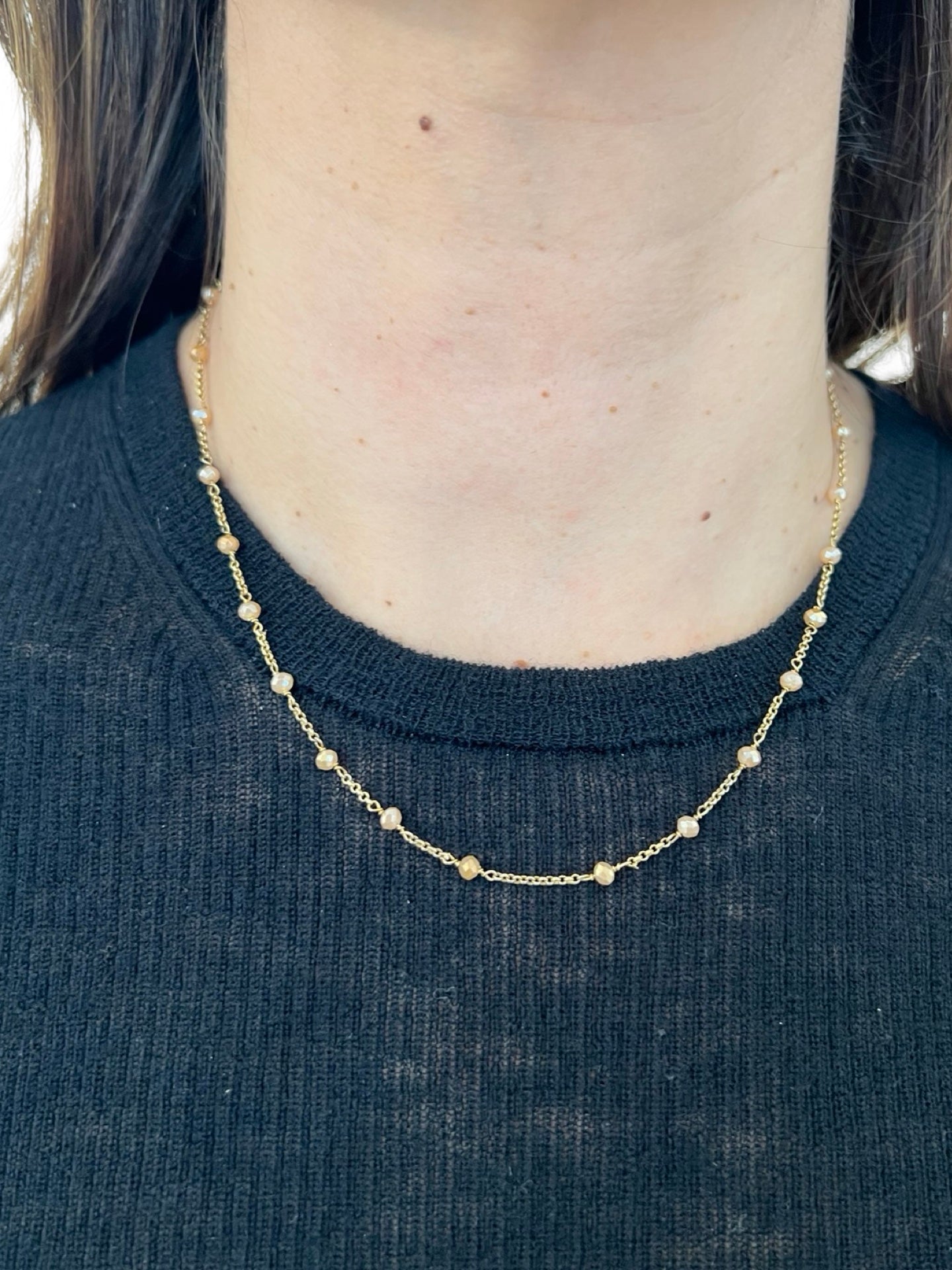 Catena Il Baco da Seta Oro rosa