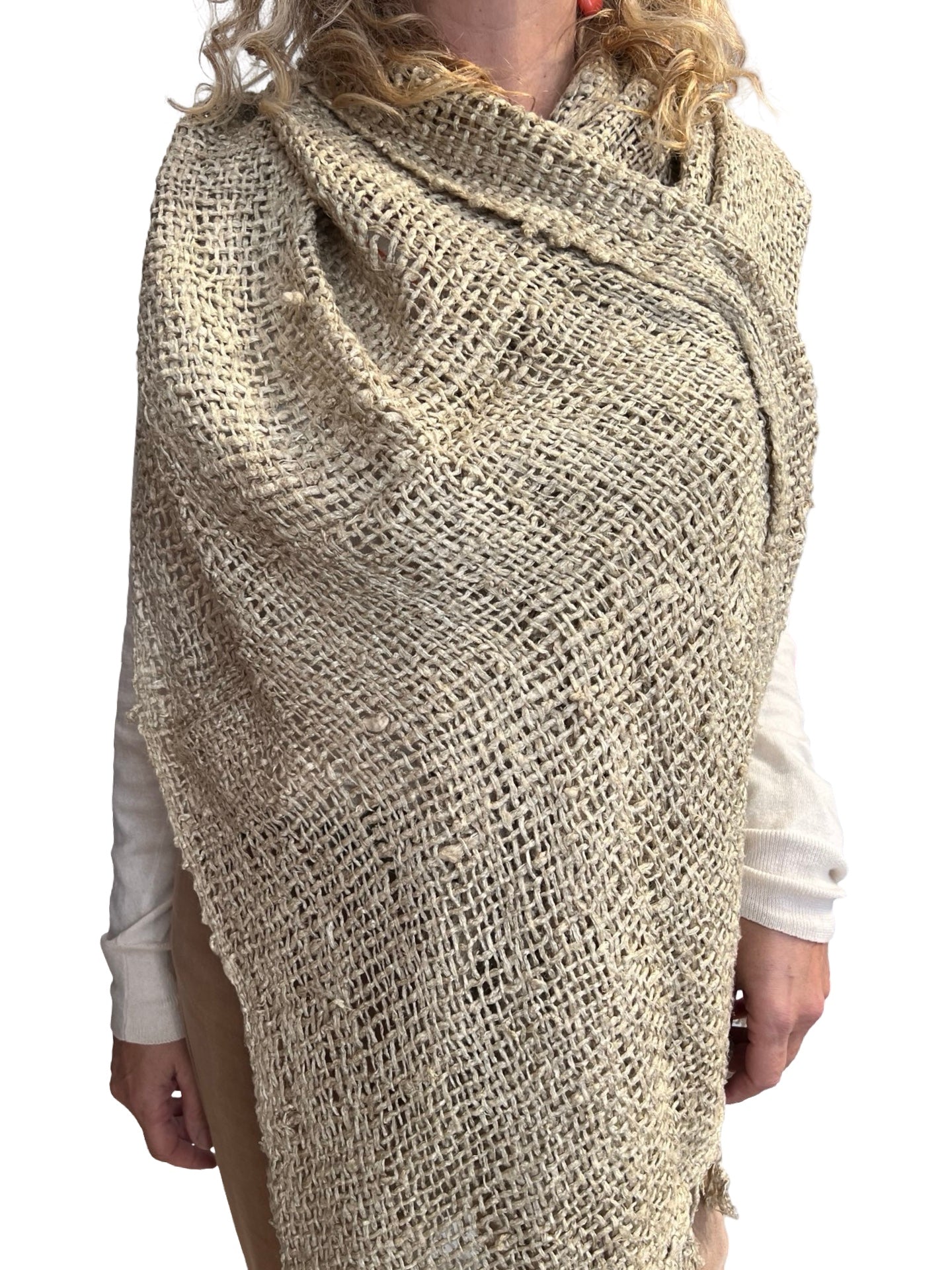 Écharpe Il Baco Da Seta Beurre de Soie