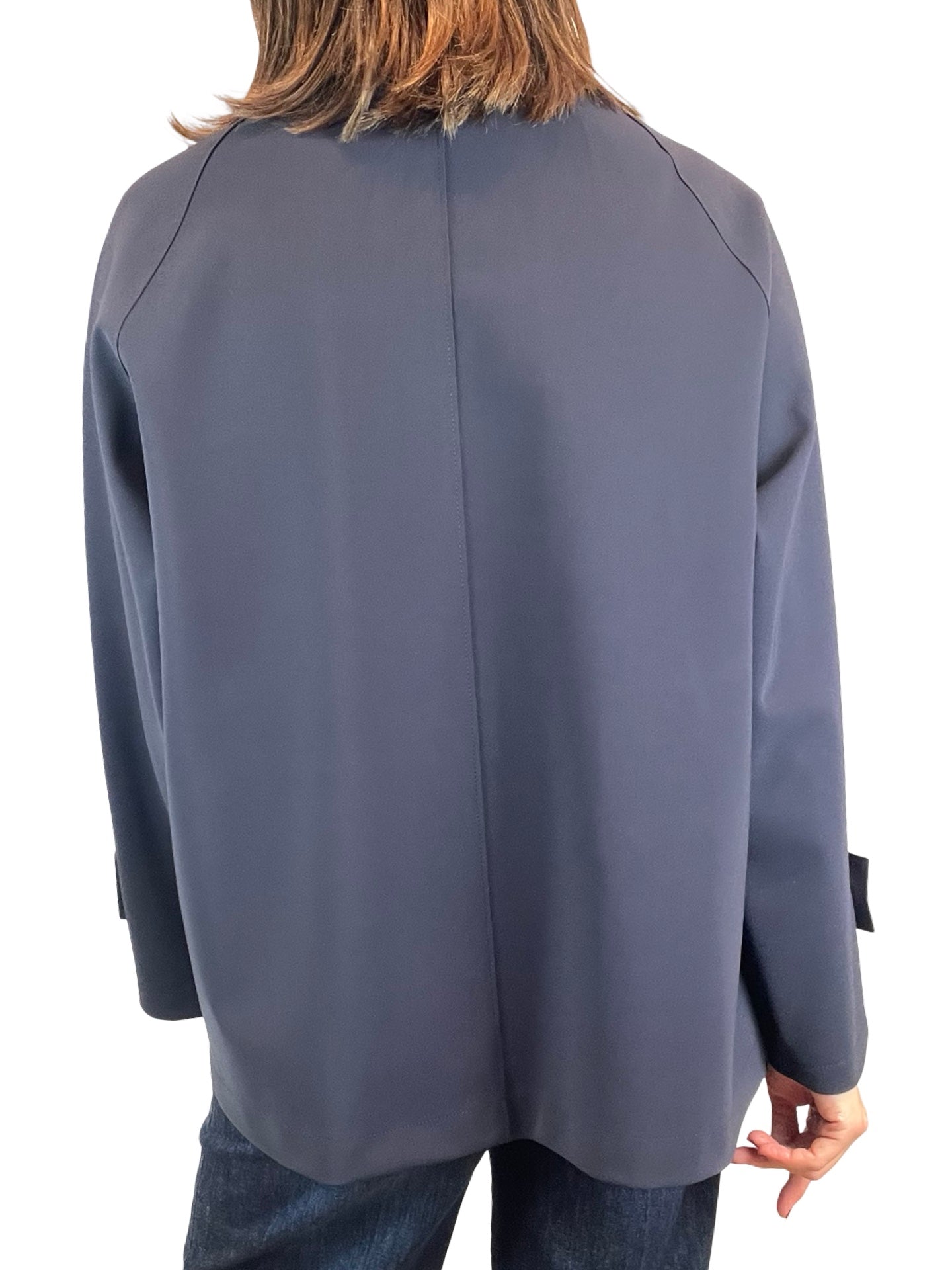 Harris Wharf London Veste de plongée raglan bleu marine