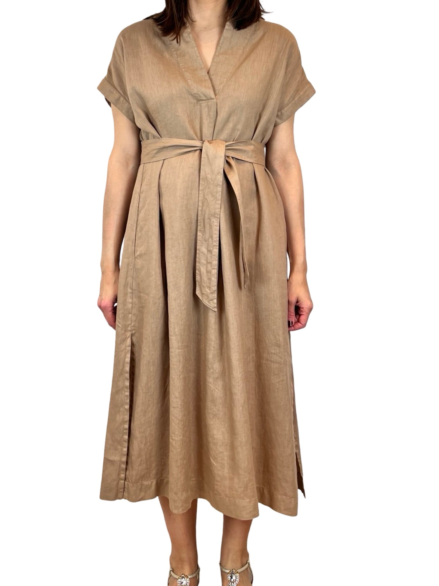 Vestido Rosso35 Pico Manga Corta