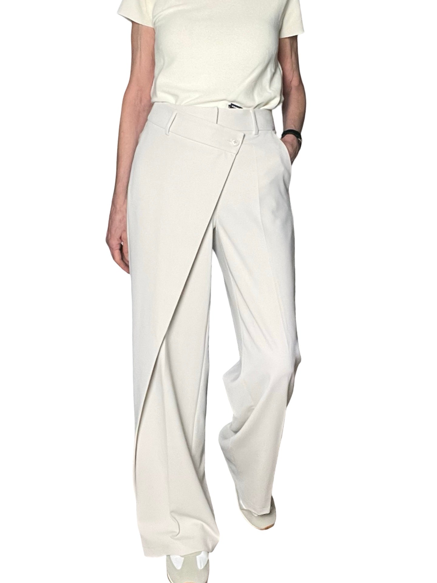 Anais Wrap Front Shift Pants