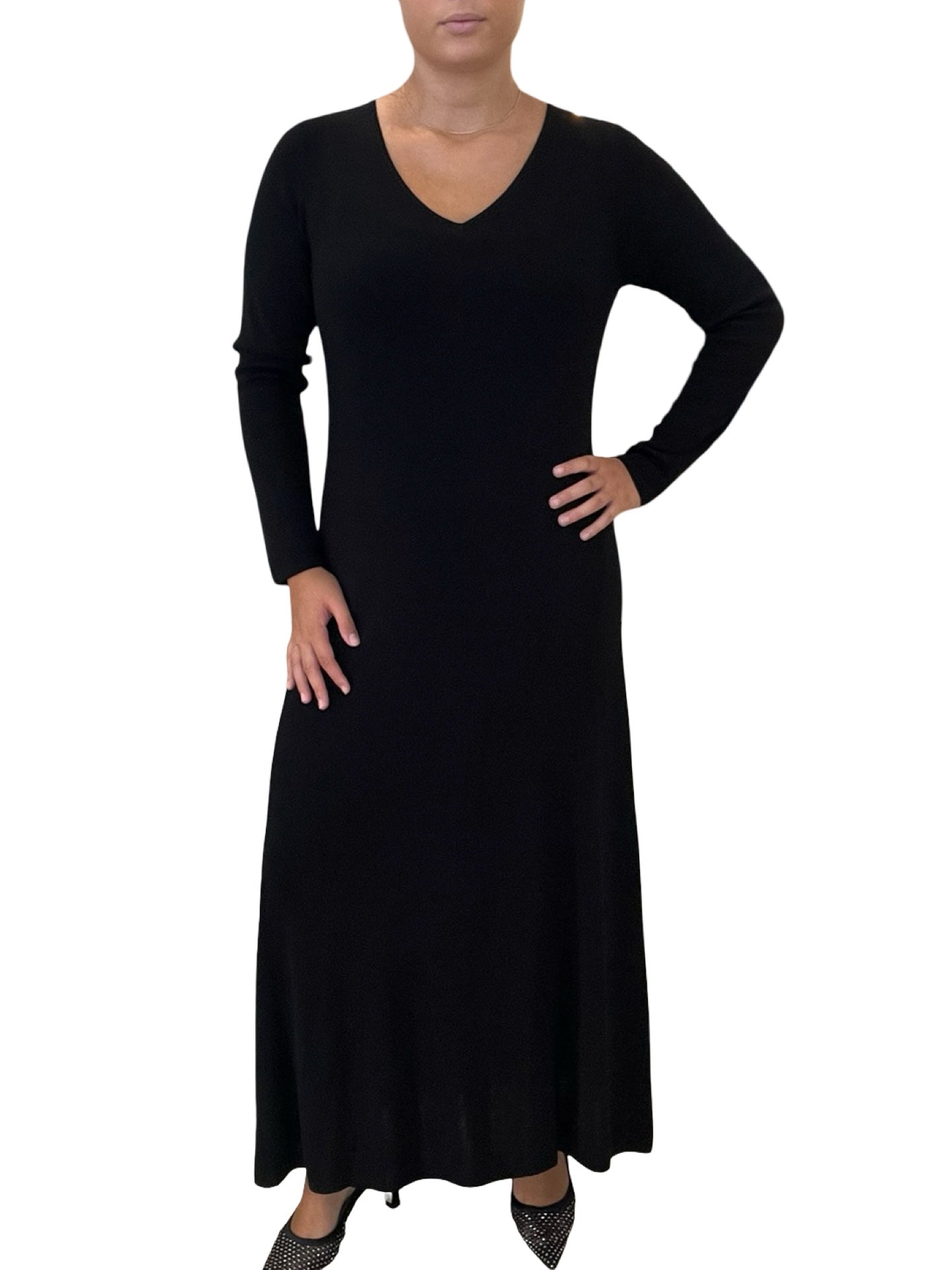 Vestido Ecoalf Punto Pico Largo