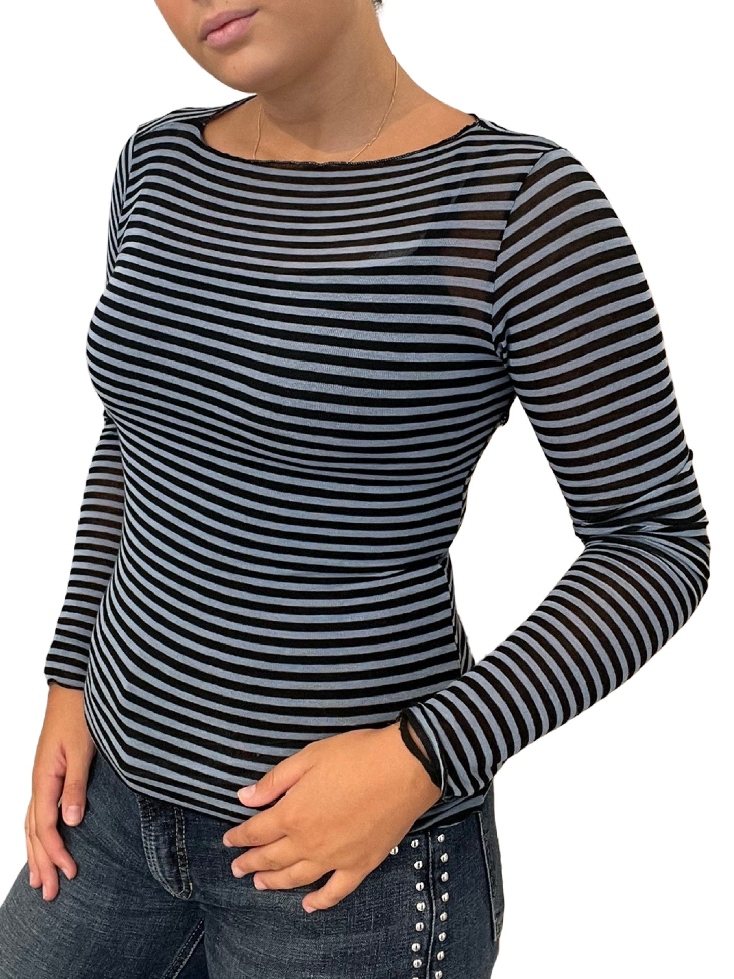 Byu Barca Striped T-shirt