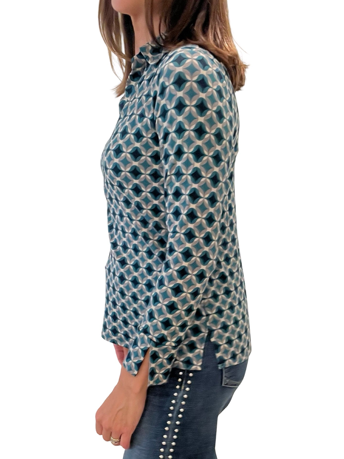 Polo Monika Varga Rombos y Circulos