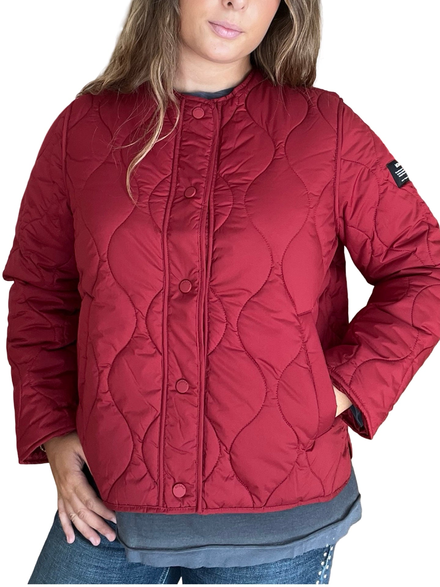 Chaqueta Ecoalf Musa Rojo