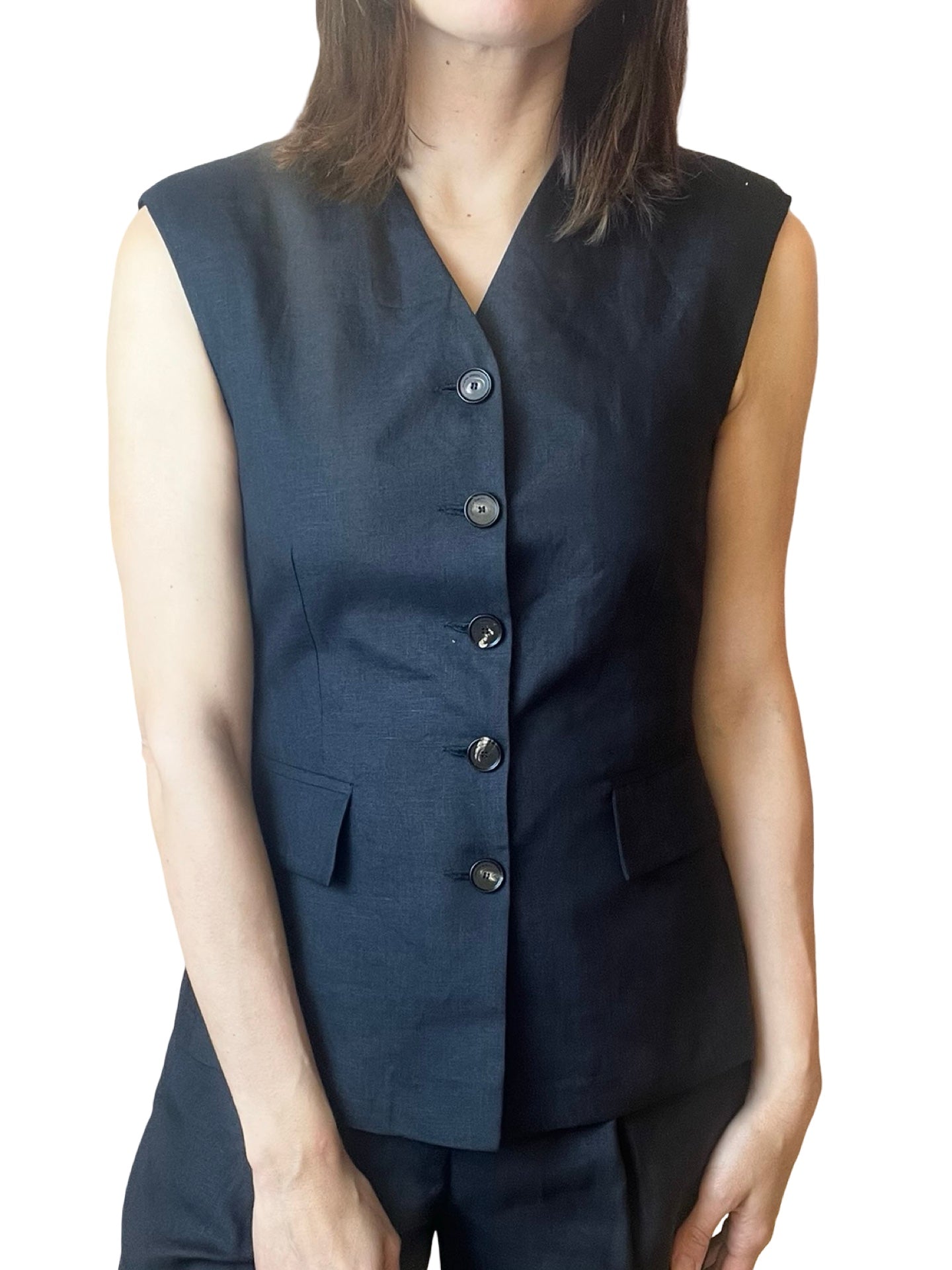 Chaleco Liviana Conti Lino