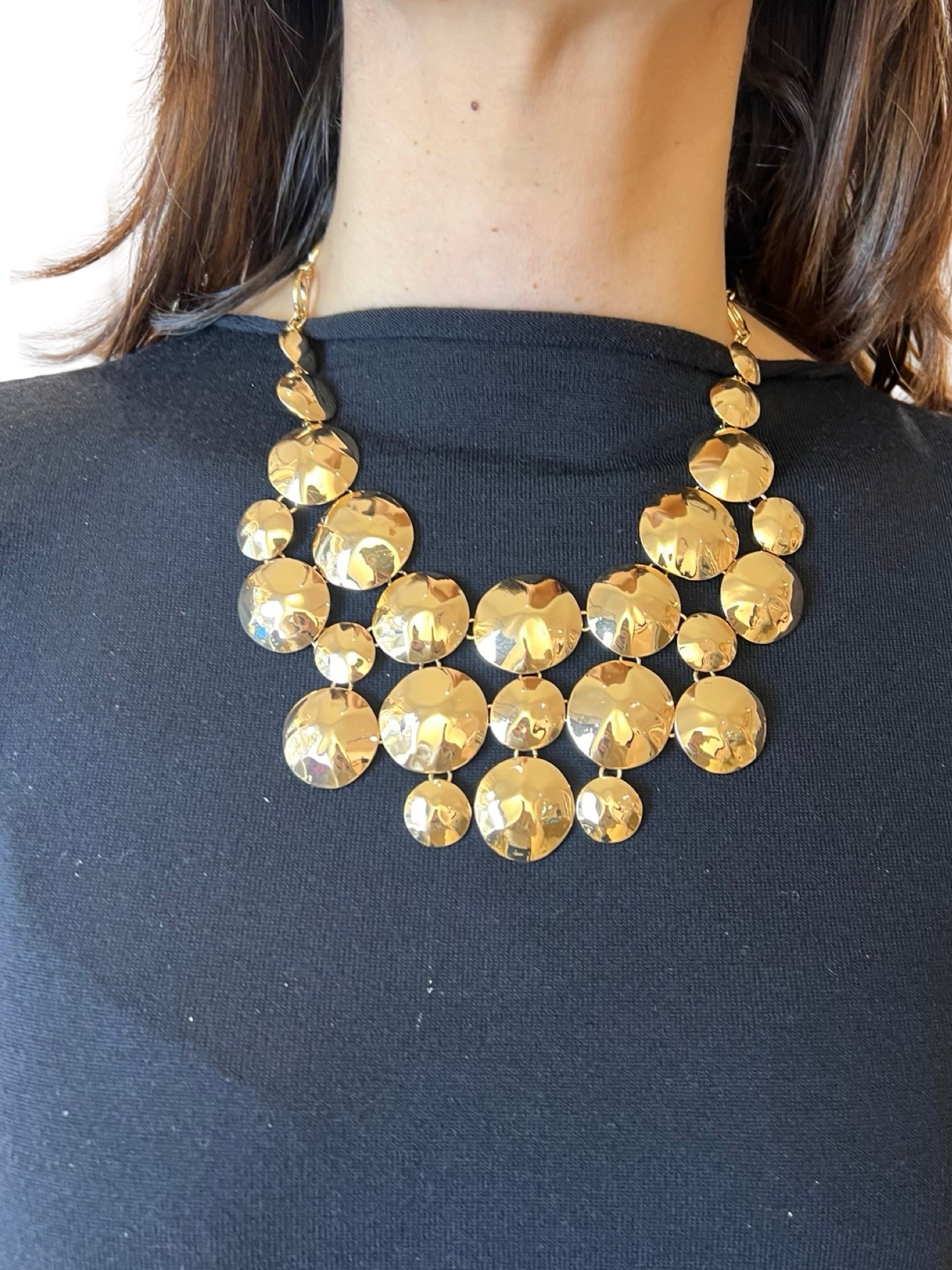 Collar Liviana Conti Circulos Dorado