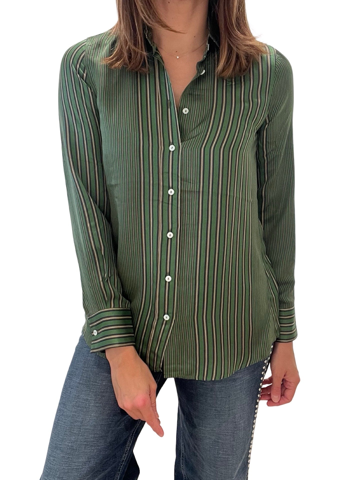 Camisa Diega Rayas Bicolor