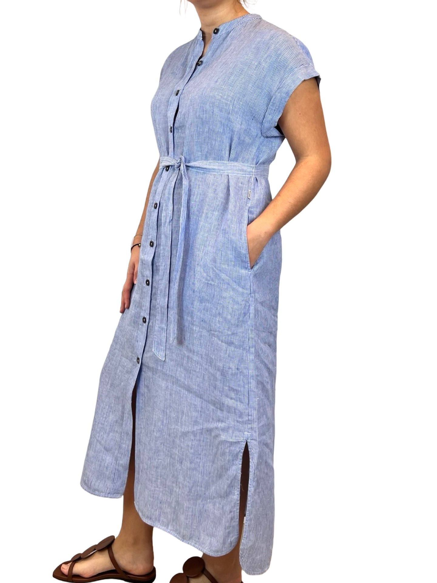 Vestido Ecoalf Amatista Rayas