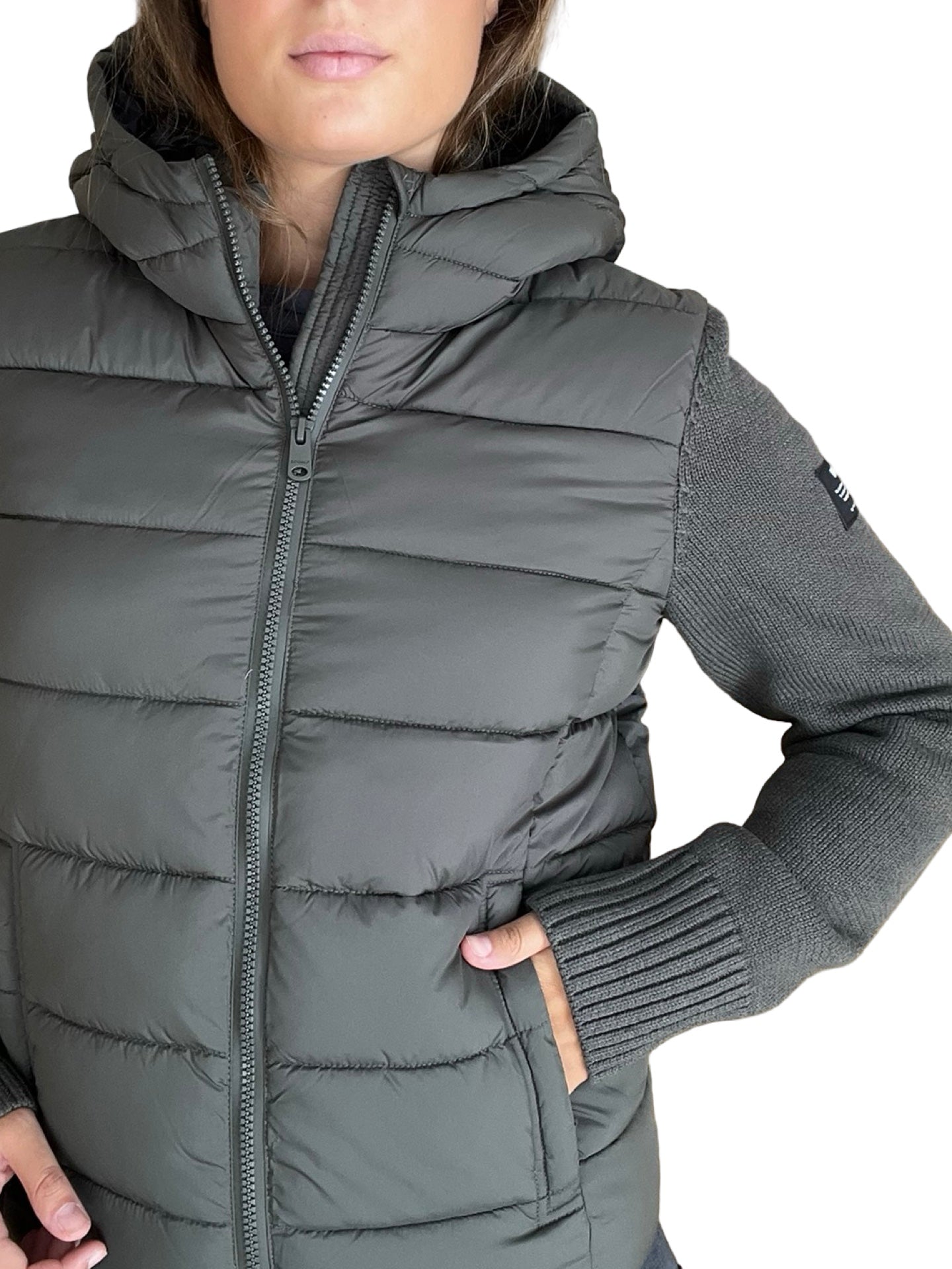 Plumifero Ecoalf Denali Caqui