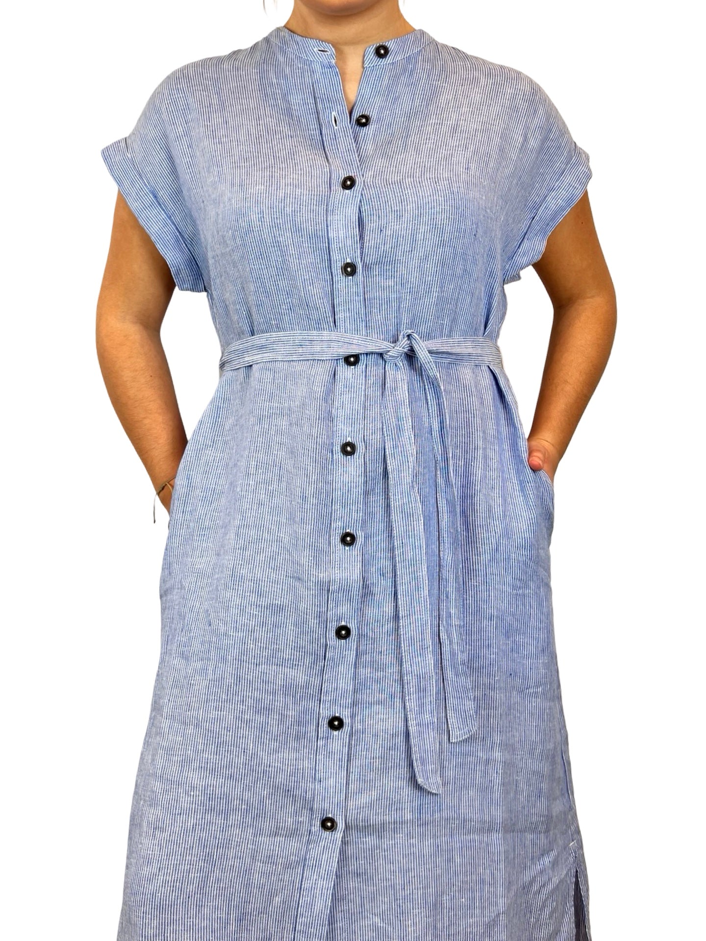 Vestido Ecoalf Amatista Rayas