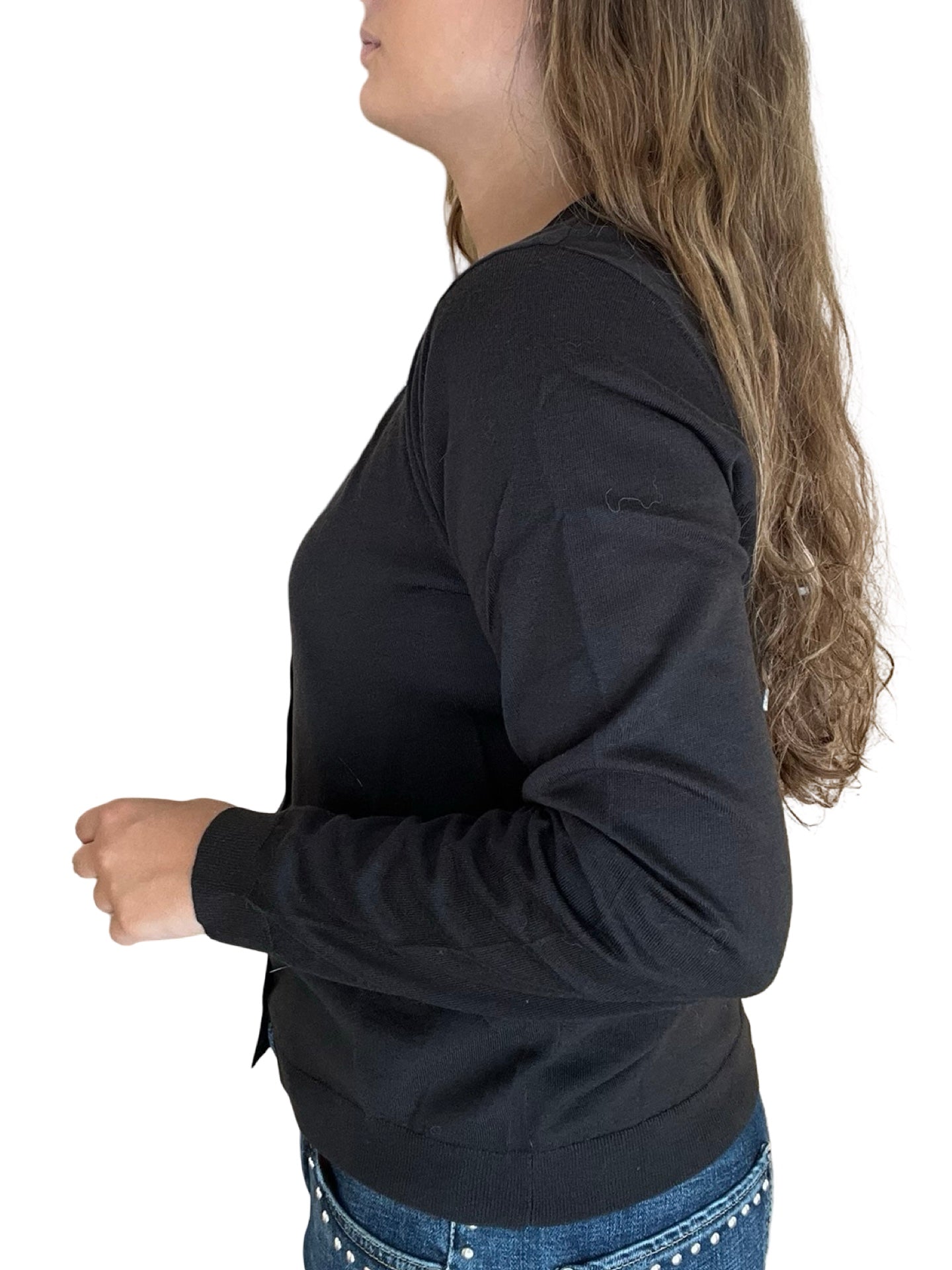 Cardigan leggero Conti Ricamato Pietre