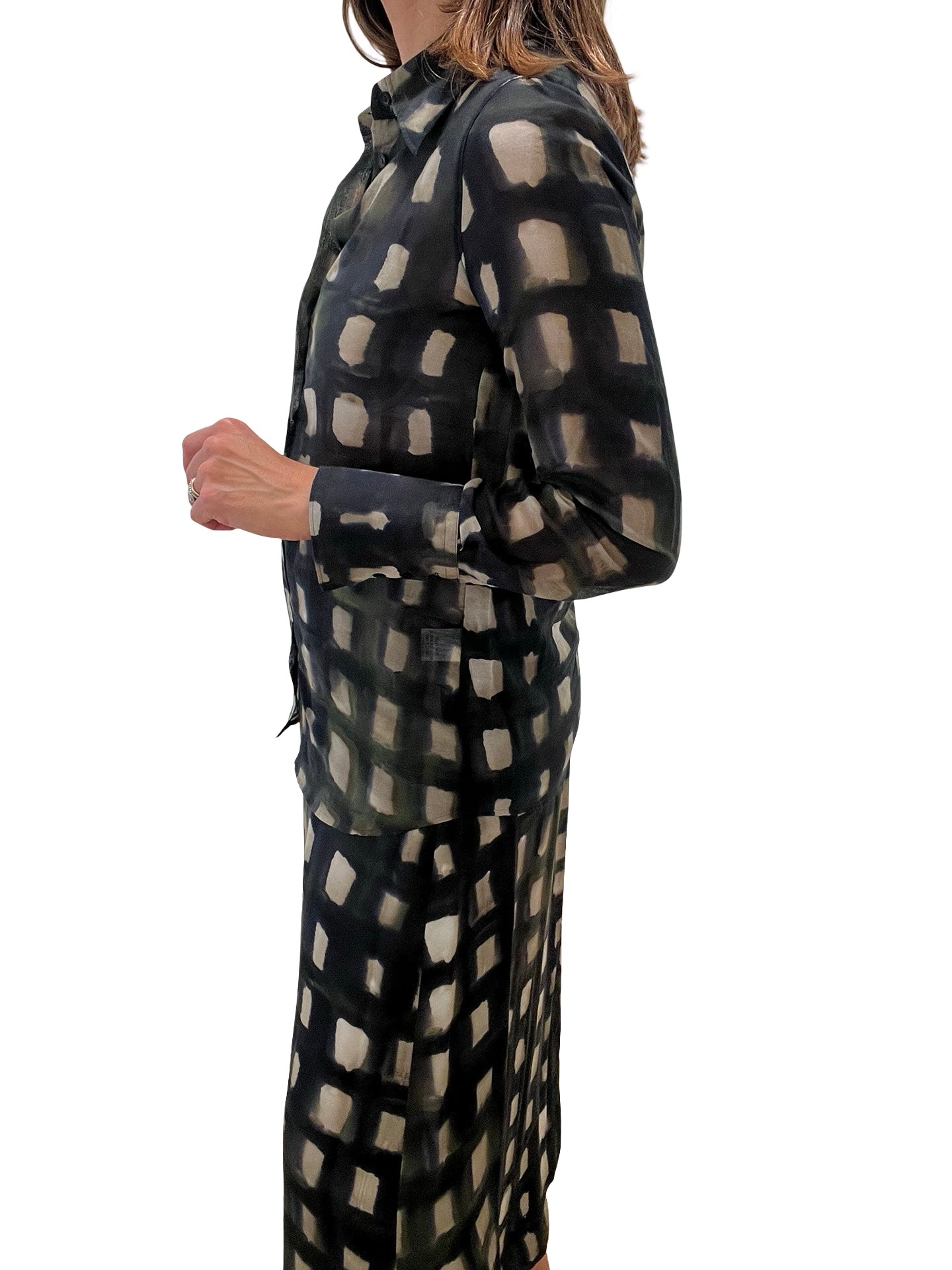 Diega Shirt Cilva Rectangles Print