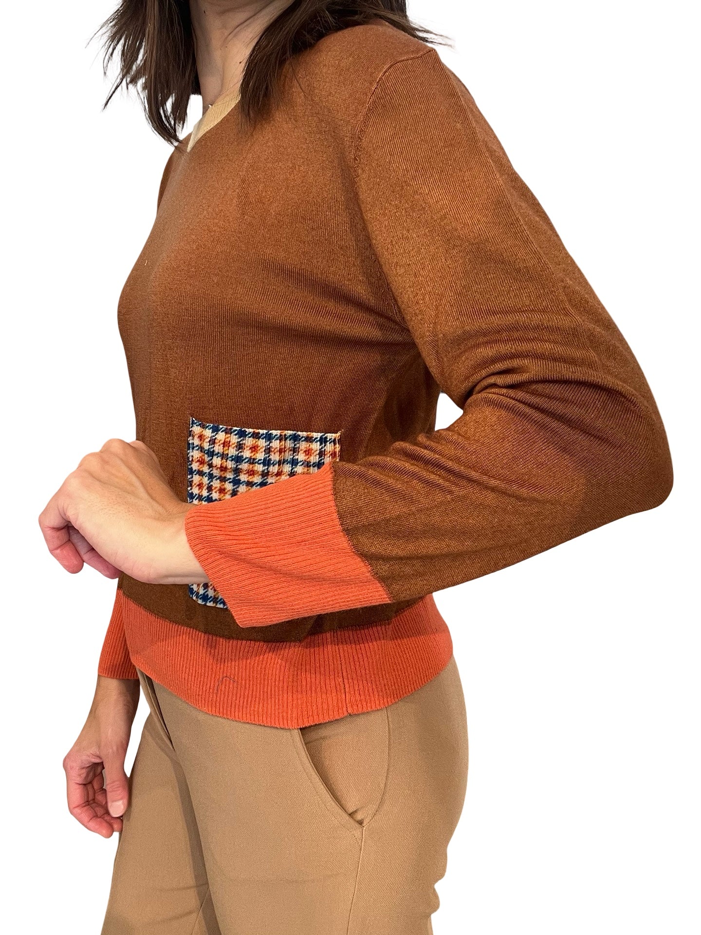 Jersey in Bed with you long sleeve bicolor pockets