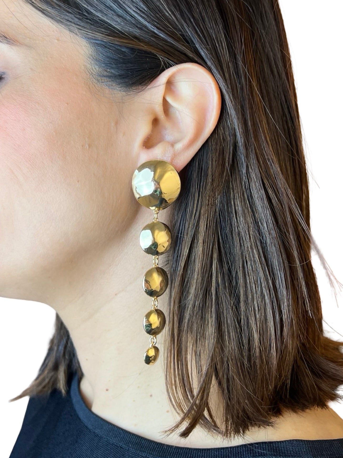 Pendientes Liviana Conti Circulos Dorado