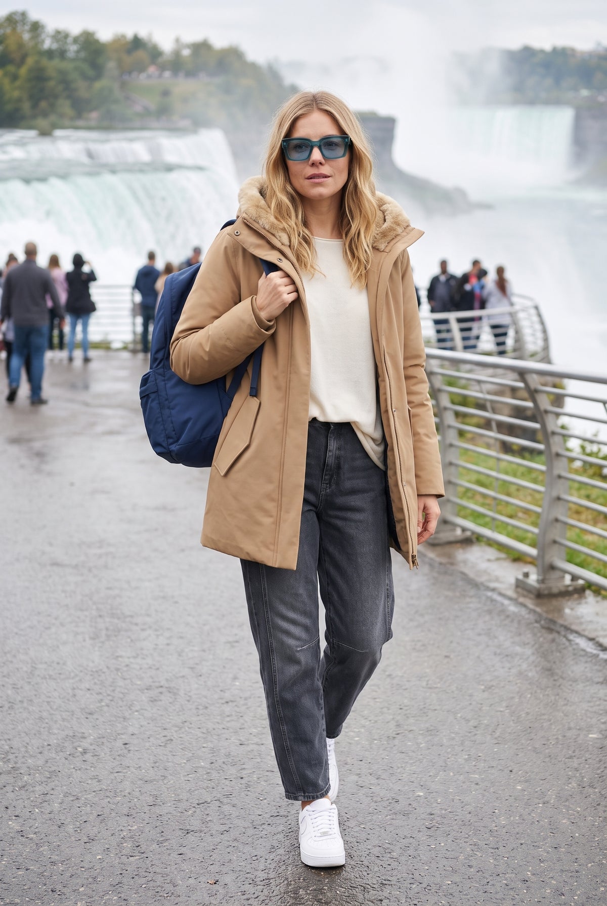 Parka Save The Duck Solana Camel