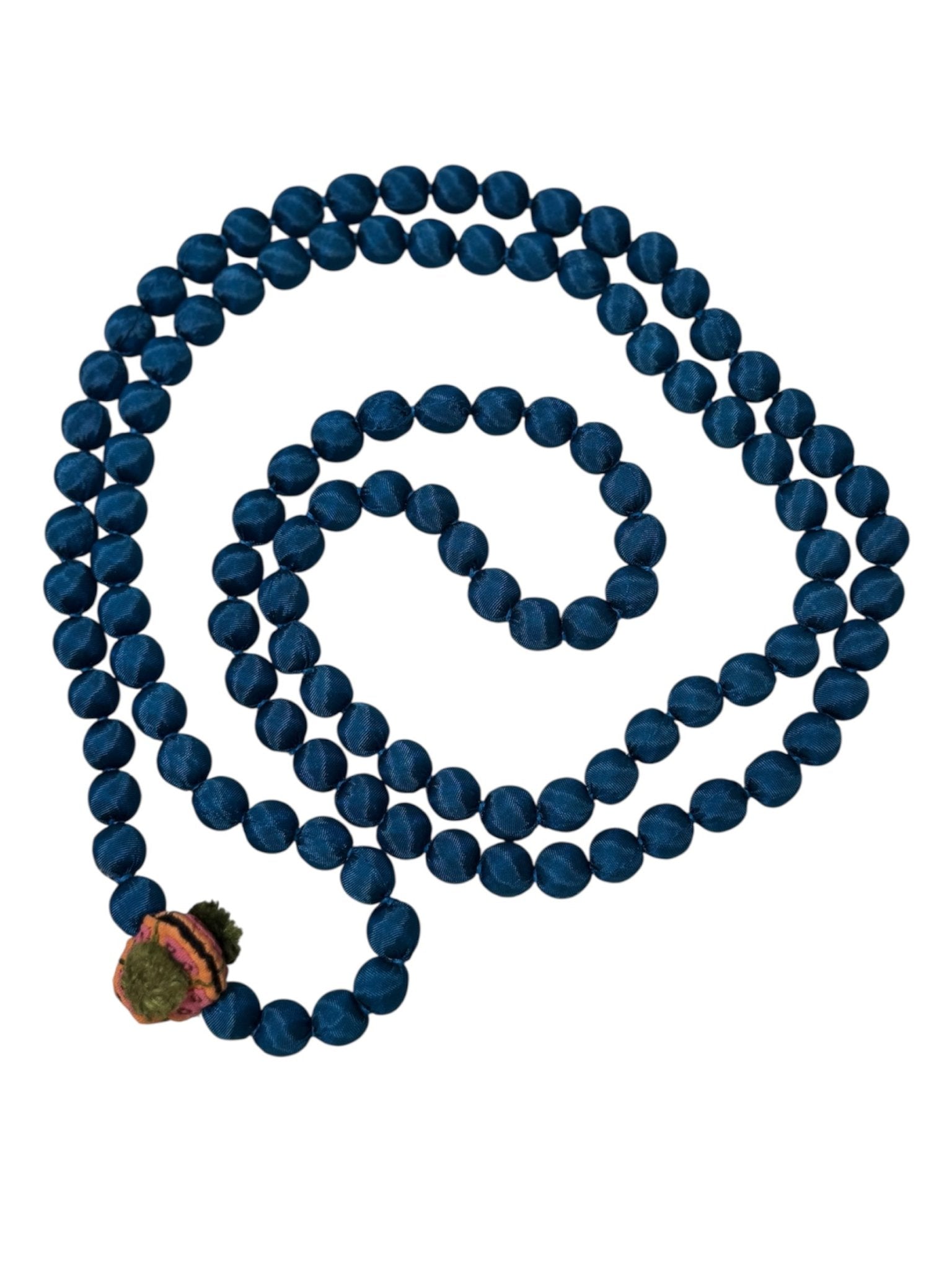 Collana Il Baco Da Seta Picle palline NHDI Dark Turquoise Almohadon