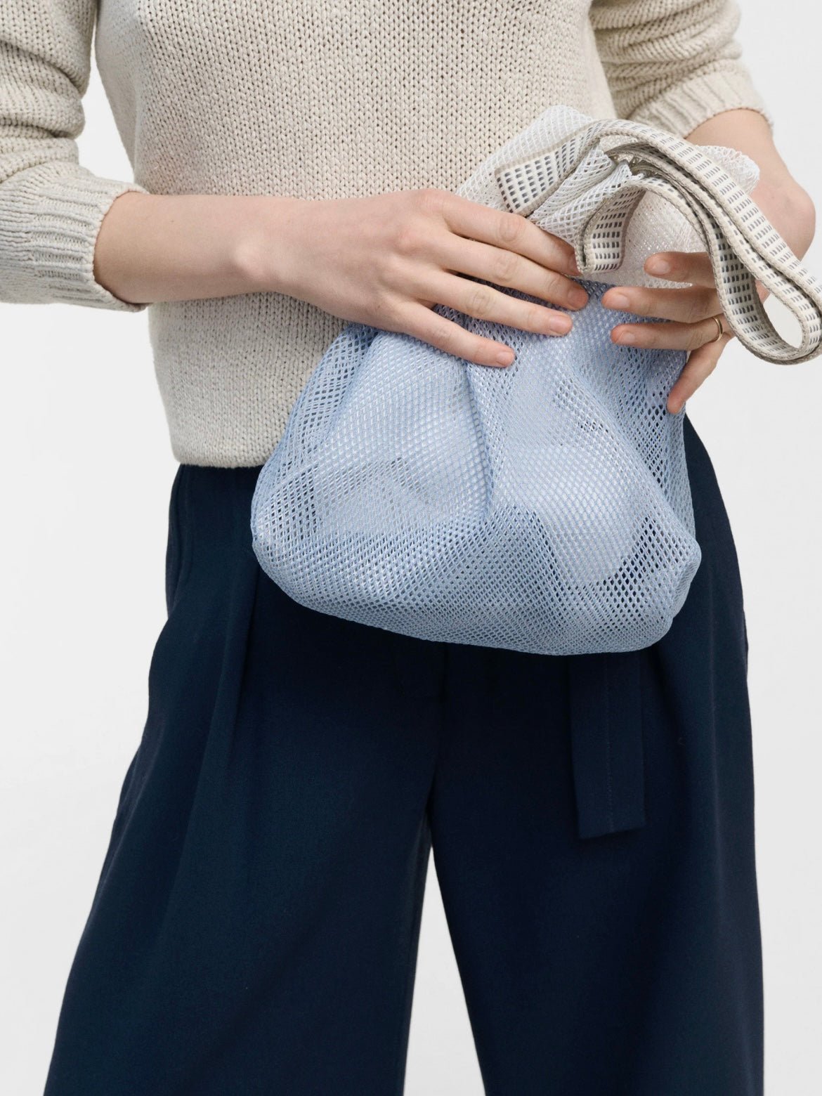 Bolso Epice Tote Pequeño Raya Silver