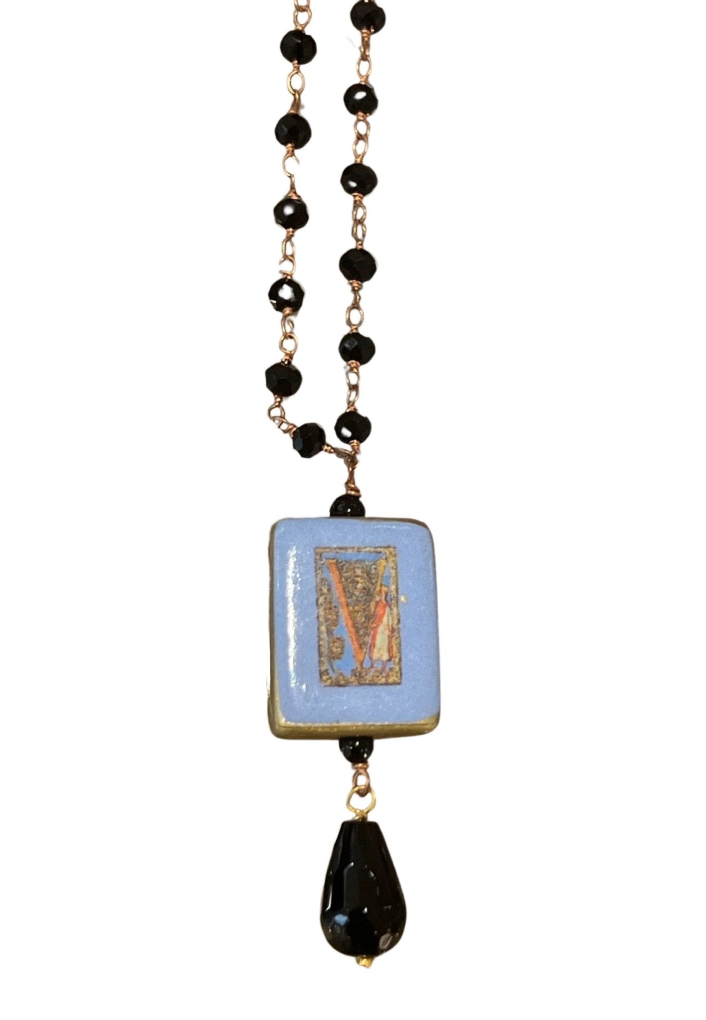 Collier Martelli Fabrizio Initial V