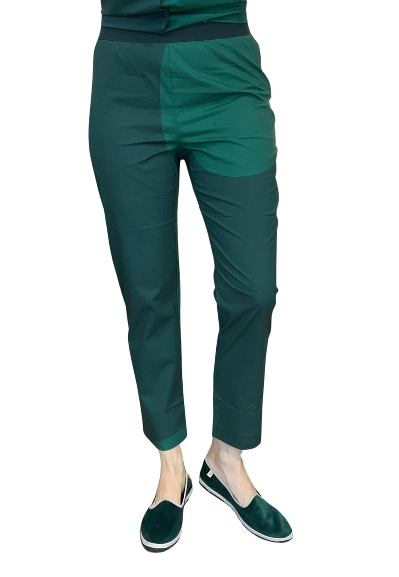 Pantalon Liviana Conti Dos Tonos Verdes