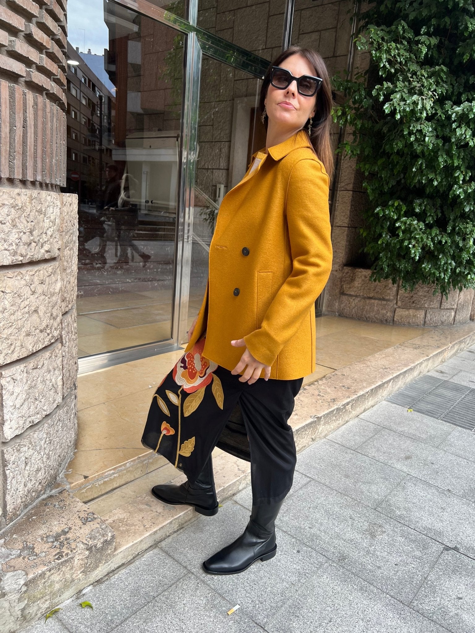 Bottoni di senape di Chaqueton Harris Wharf London