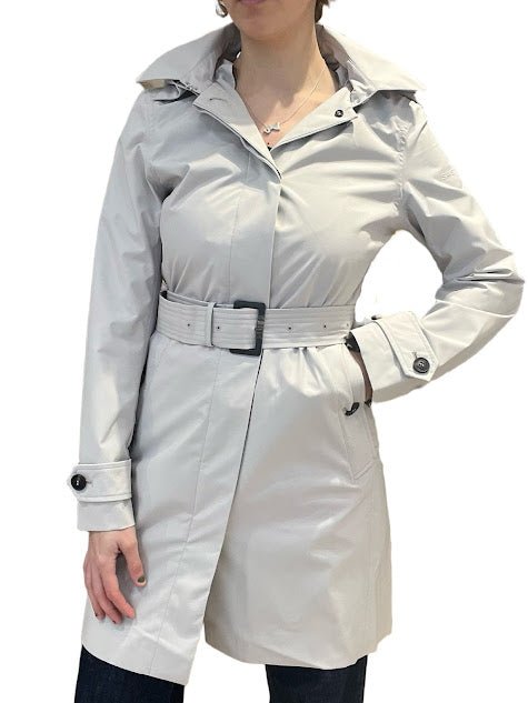 Gabardina Save The Duck Cinturon Piedra