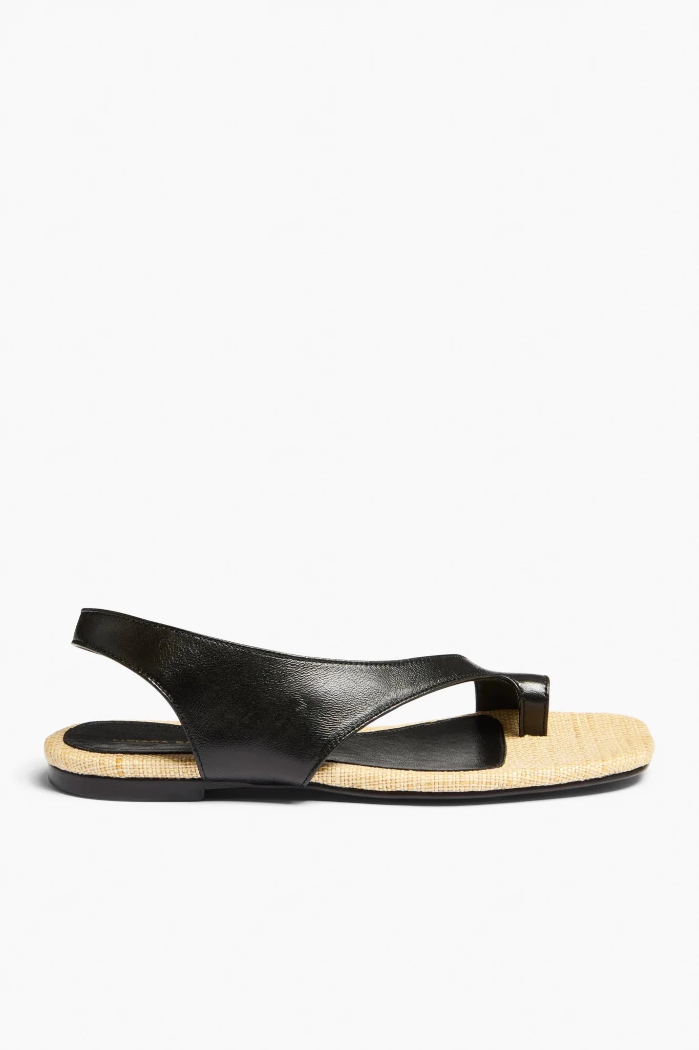 Conti Lightweight Leather and Jute Sandal