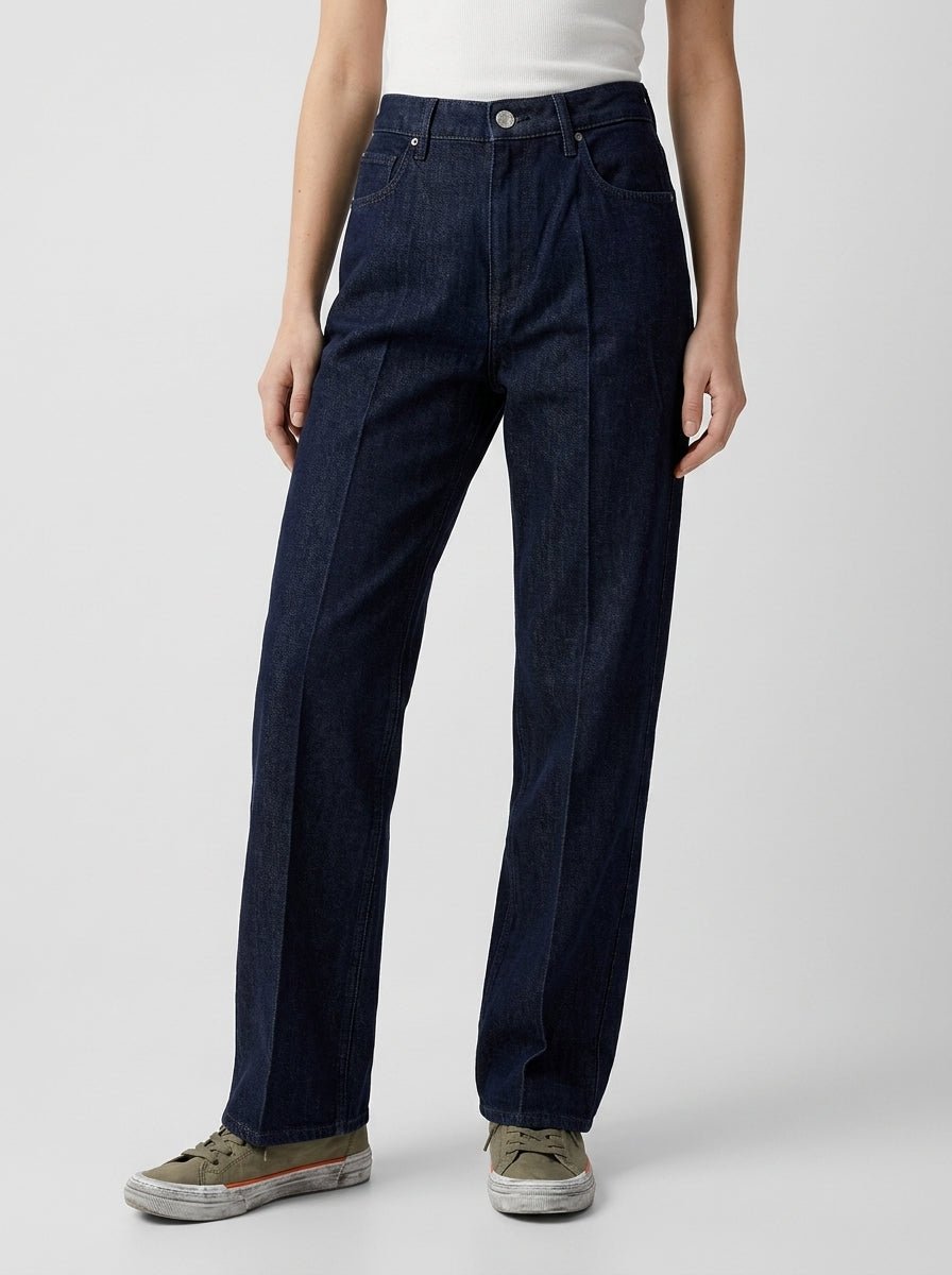 Jeans Cigala's Essential Wide Leg Azul Marino