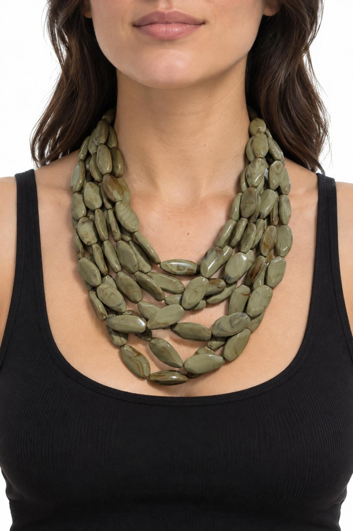 Choker Il Baco Da Seta Green Multi-Account