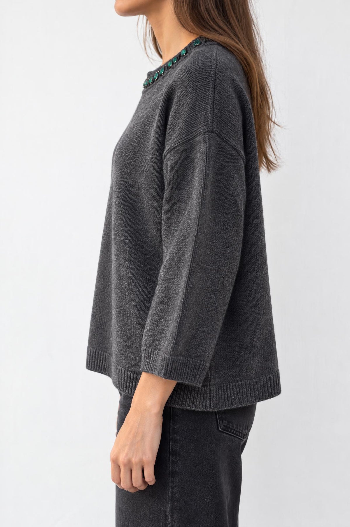 Jersey Liviana Conti Mabel Gris