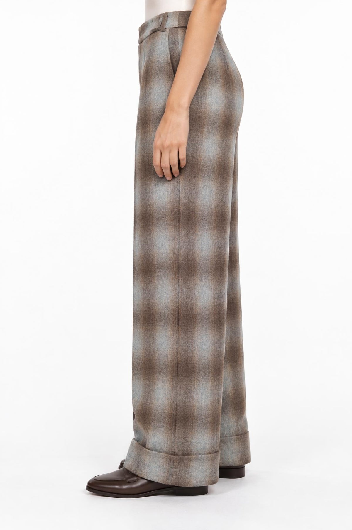 Adele Ilaro Brown Pants