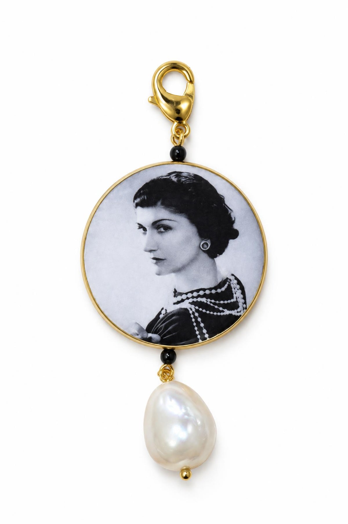 Fabrizio Marcantelli Pendente Chanel rotondo