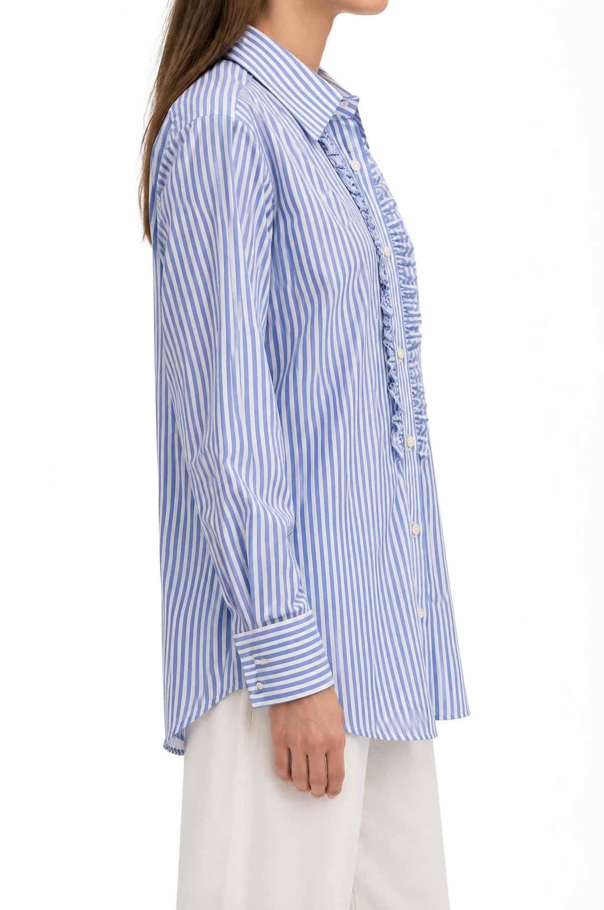 Camisa Academia Sabine Azul