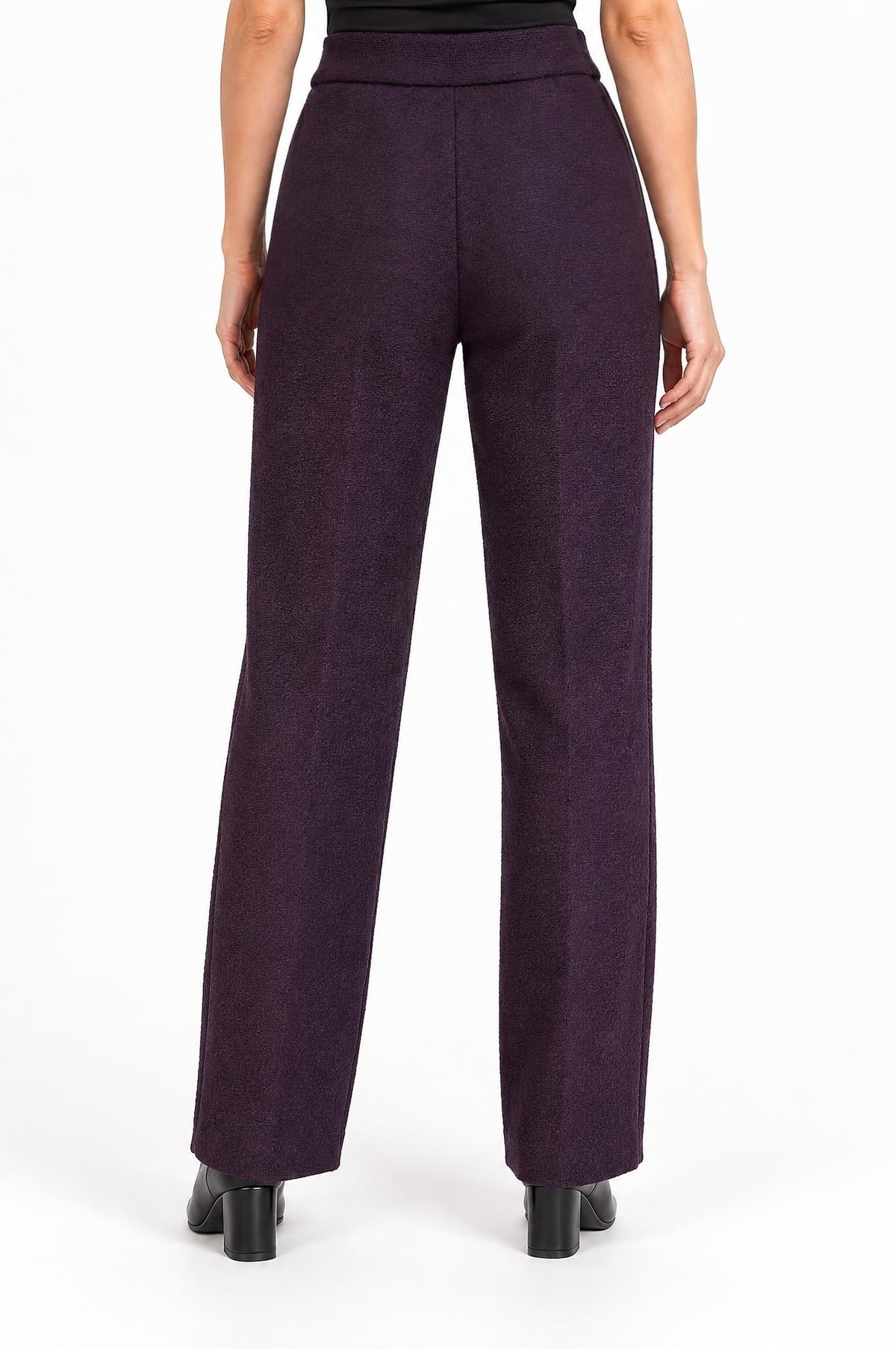 Change Pants Faith Patched Pocket Eggplant