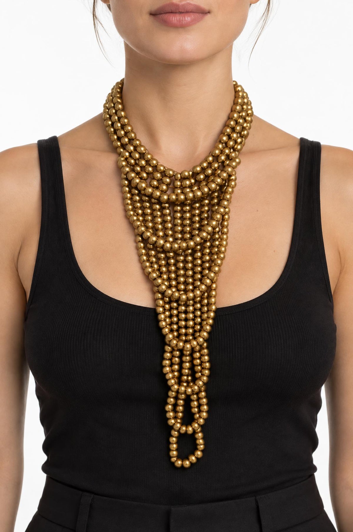 Collana Il Baco Da Seta Palloni d'oro