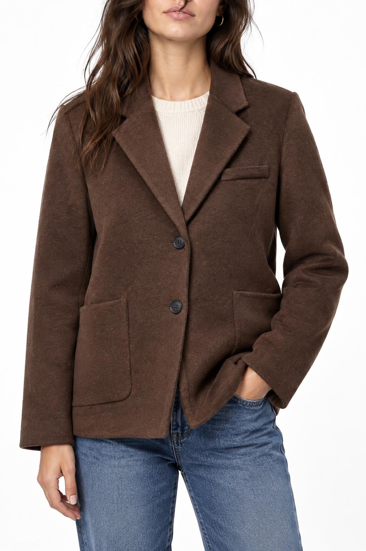 Chaqueton Sunny Studio Marron