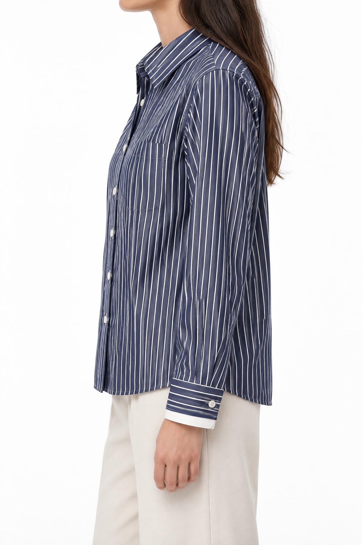 Camisa Academia Elodie Azul