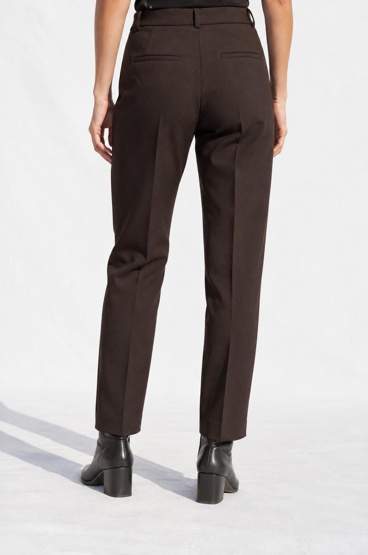 Pantalon Cambio Krystal Flap Chocolate
