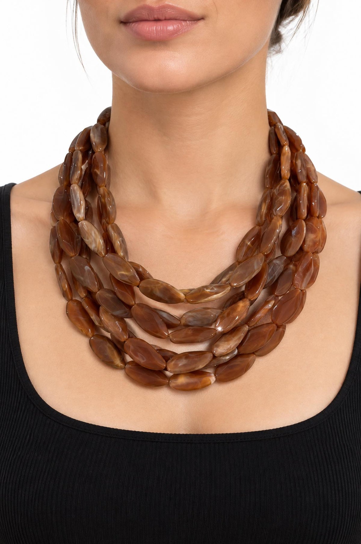 Choker Il Baco Da Seta Brown Multiaccounts