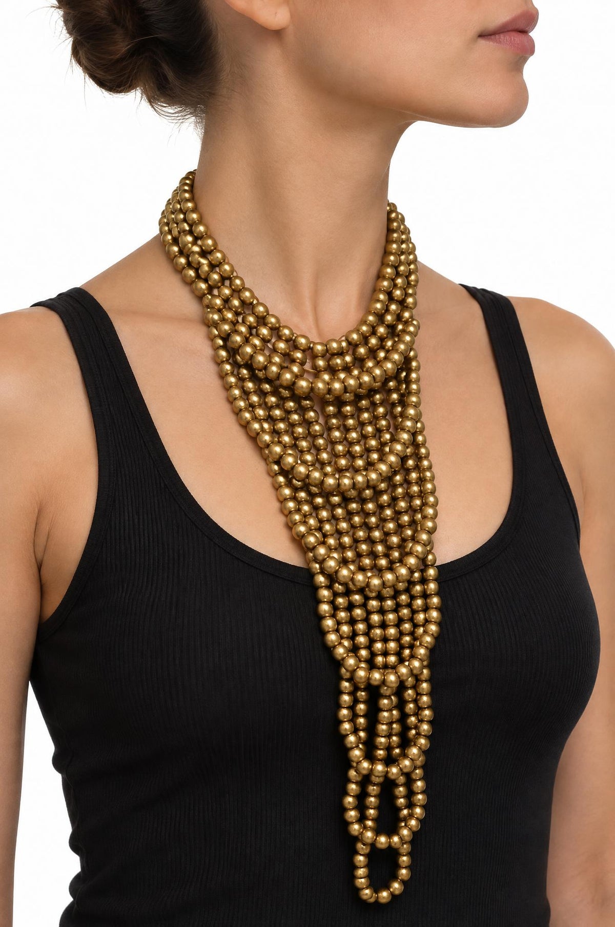 Collana Il Baco Da Seta Palloni d'oro