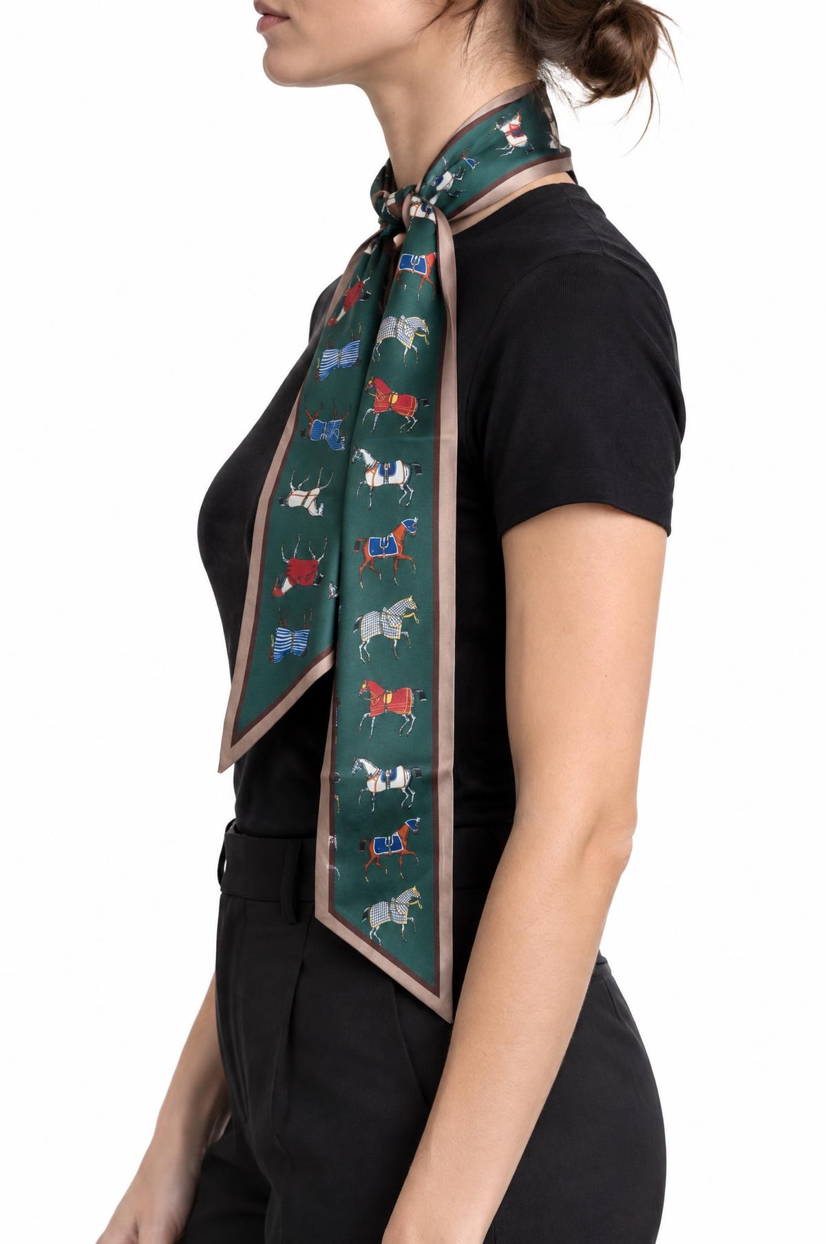 Twilly Il Baco Da Seta Estampado Caballos