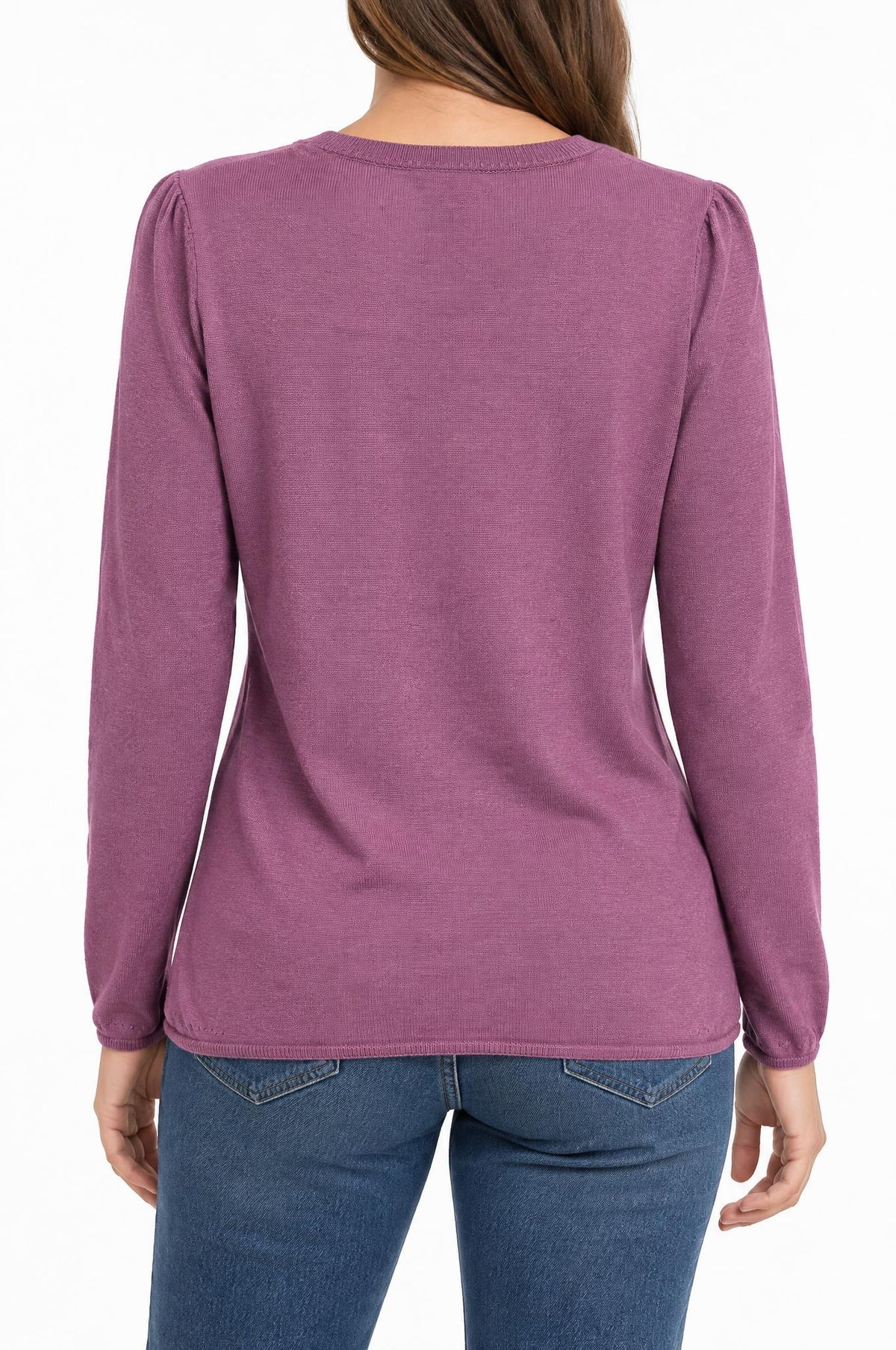 Jersey BYU Cuello Redondo Violeta